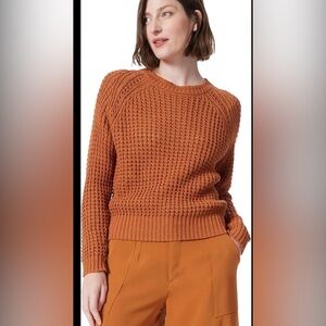 Altar'd State Warm Orange Knit Sweater